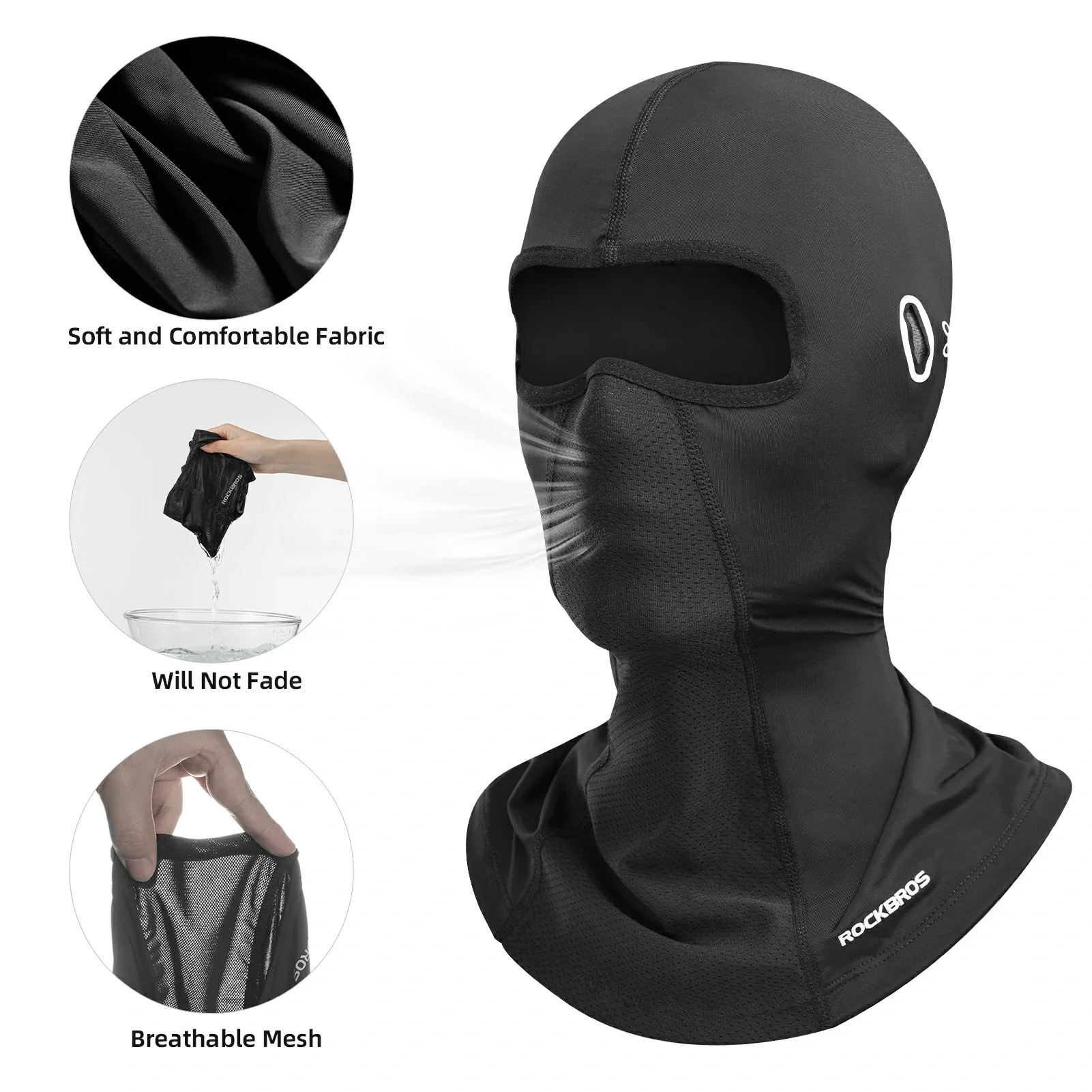 ROCKBROS Summer Cool Balaclava Full Face Mask - Image 9