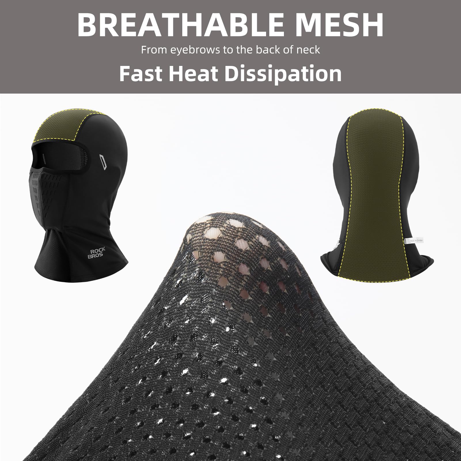ROCKBROS Summer Face Mask – Lightweight, Cooling Balaclava for Outdoor Sports - Image 7