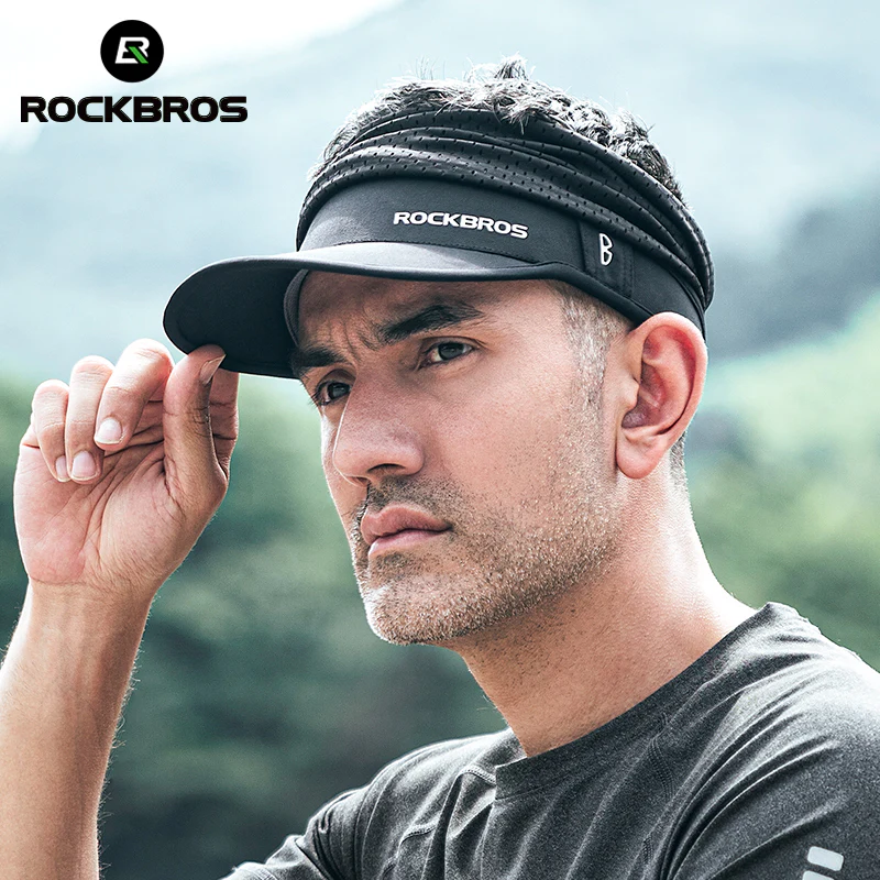 ROCKBROS Summer Sun Protection Cap with Cooling Ice Silk and Adjustable Design - Image 5