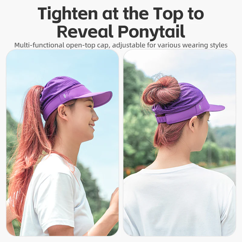 ROCKBROS Summer Sun Protection Cap with Cooling Ice Silk and Adjustable Design - Image 8