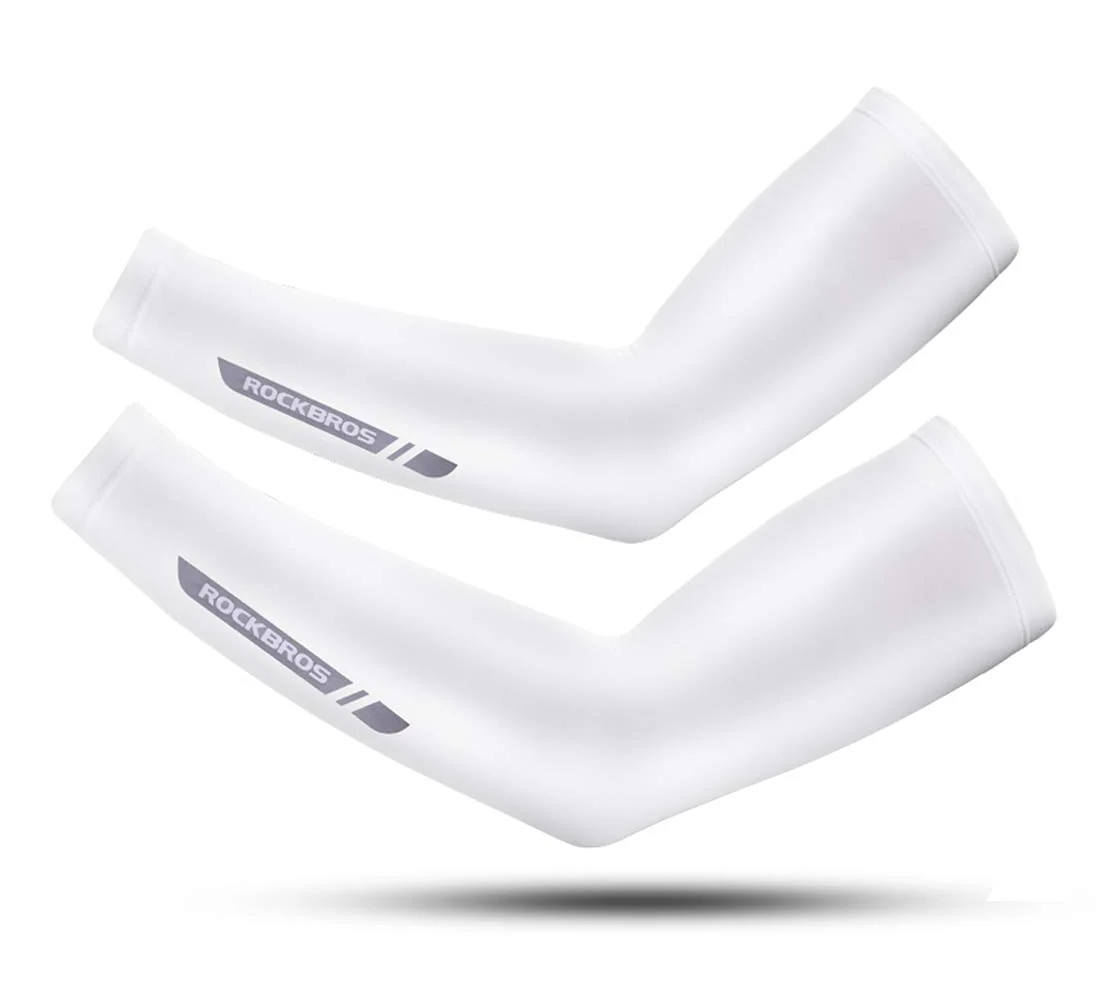 ROCKBROS Sun Protection Arm Sleeves Cooling for Running Golf Fishing Cycling - Image 22