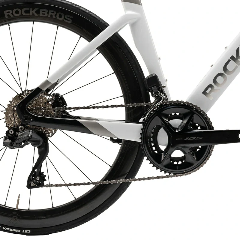 PGZ - Carbon Fiber Road Bike –  Black and White - Image 12