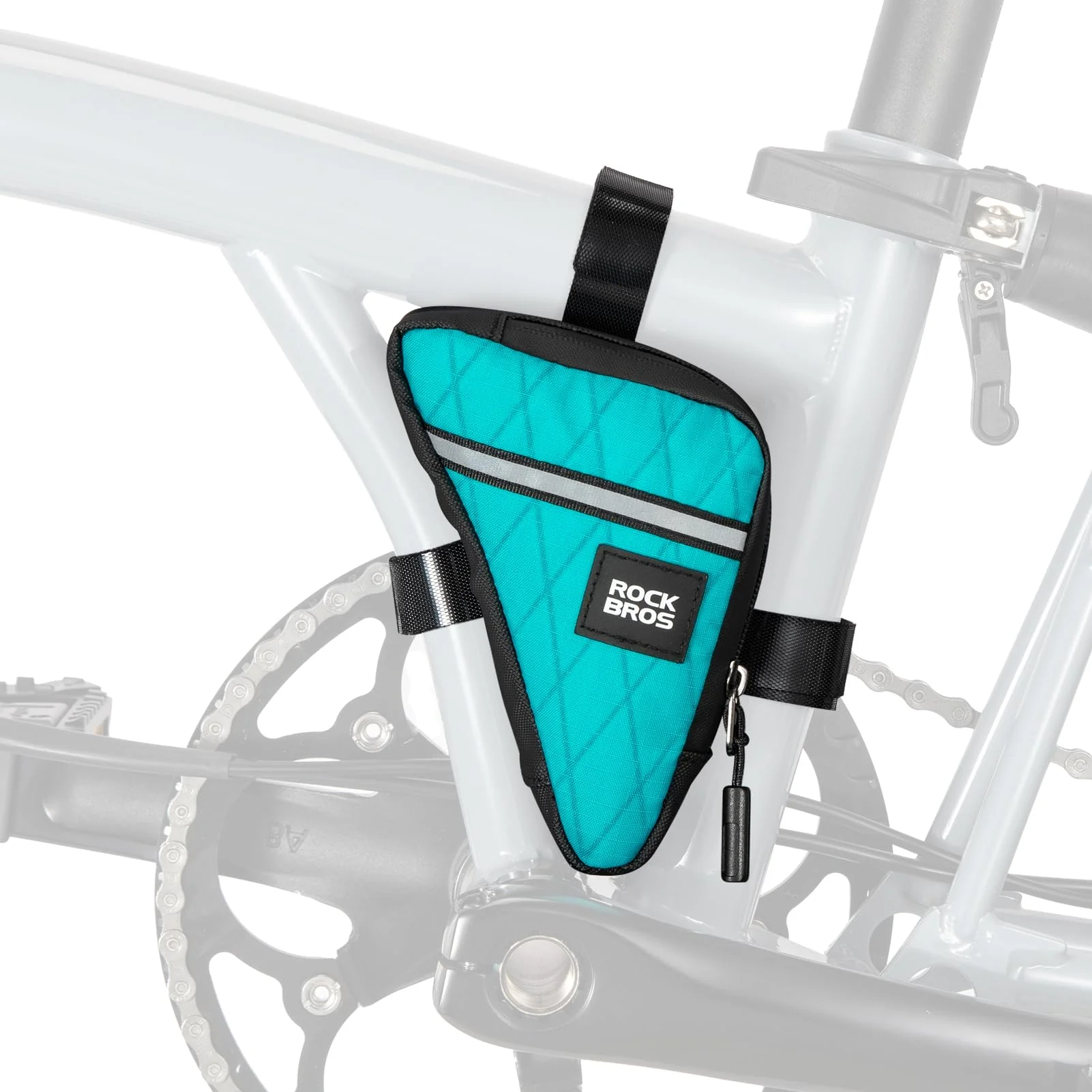 Compact Triangle Bike Tool Storage Bag - Image 21