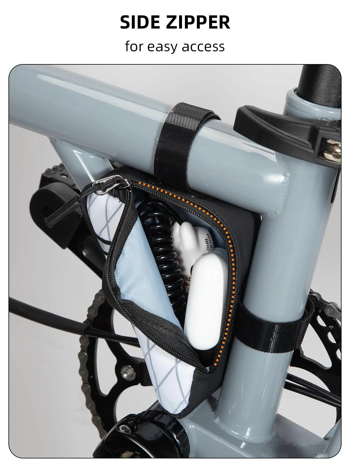 Compact Triangle Bike Tool Storage Bag - Image 29
