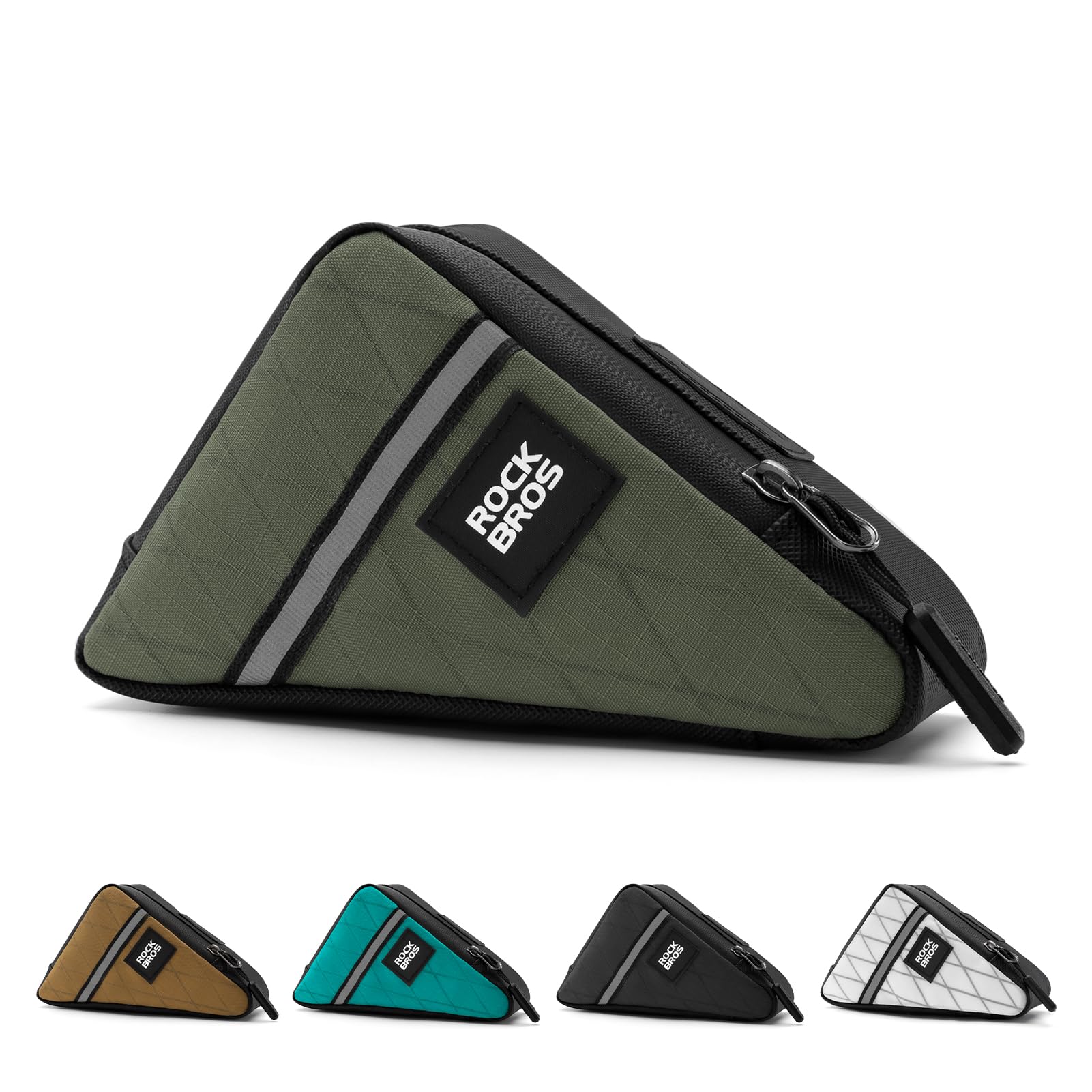 Compact Triangle Bike Tool Storage Bag - Image 8