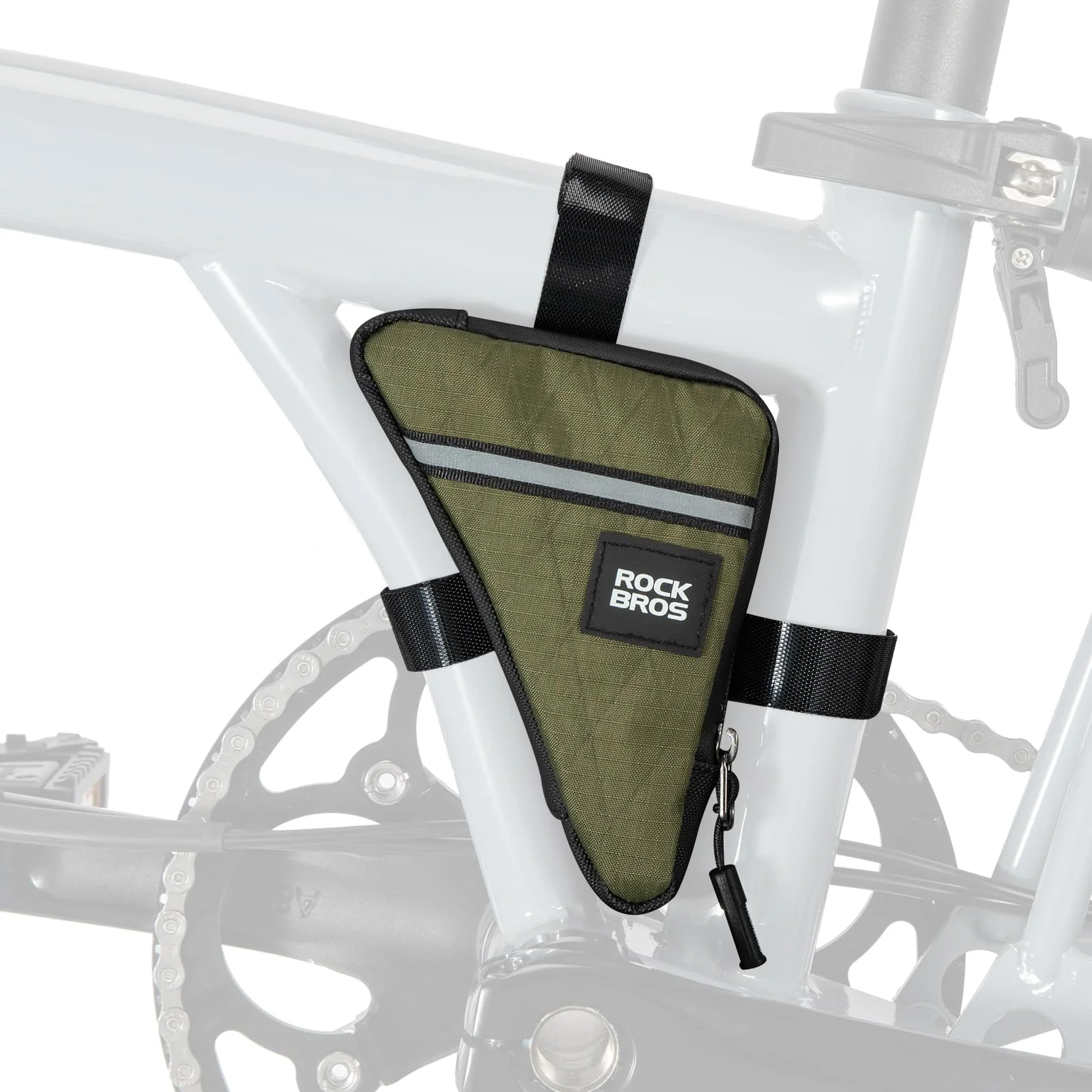 Compact Triangle Bike Tool Storage Bag - Image 9