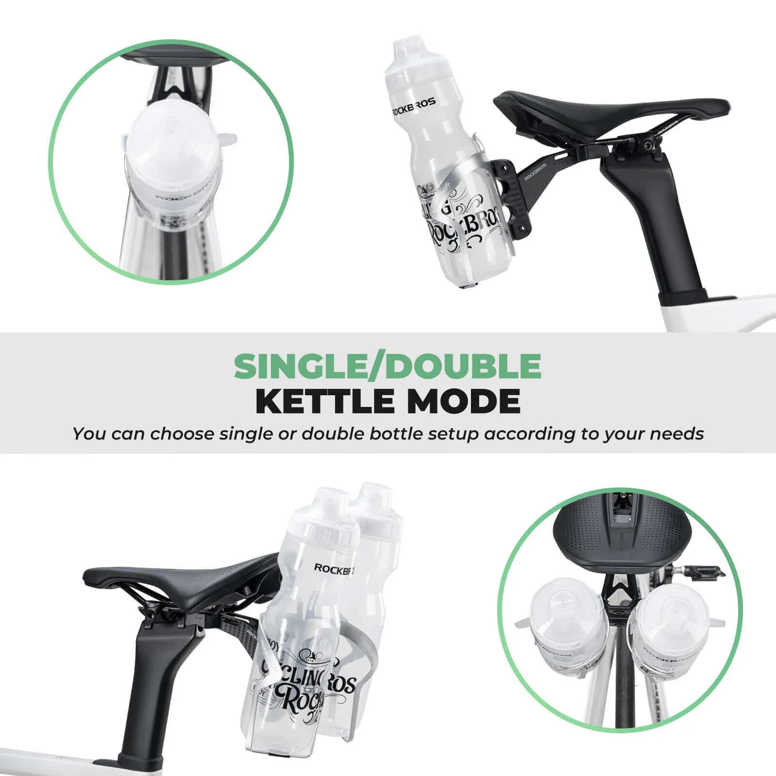 Triathlon Saddle Kettle Extension Rack - Image 5
