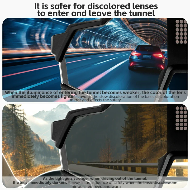 Smart Electronic Color-Changing Cycling Sunglasses - Image 4