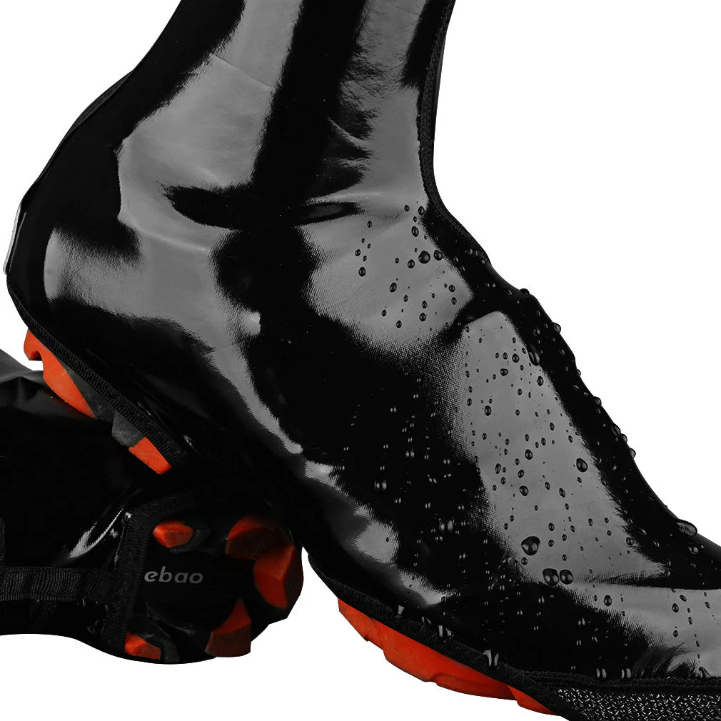 Waterproof Glossy Fleece Shoe Covers - Image 4