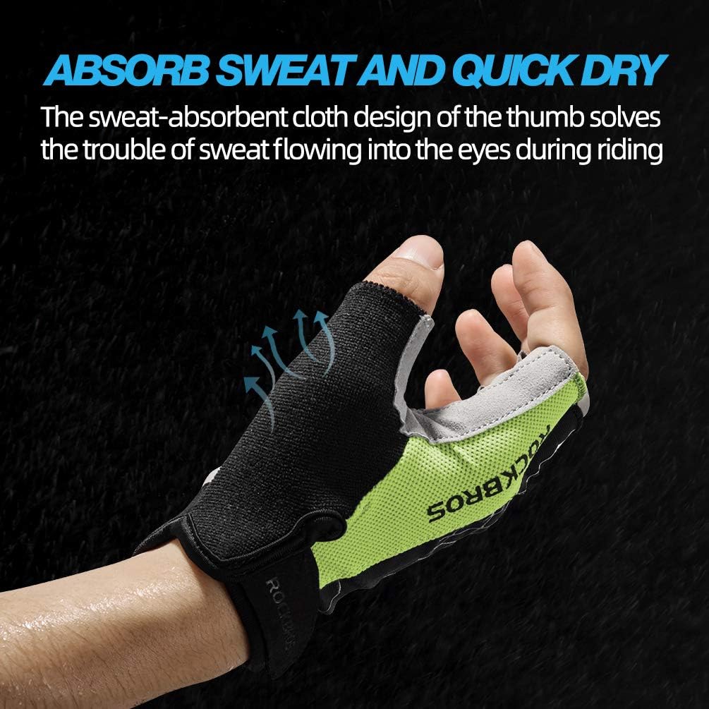 ROCKBROS Windproof Touch Screen Riding MTB Bike Gloves - Image 32