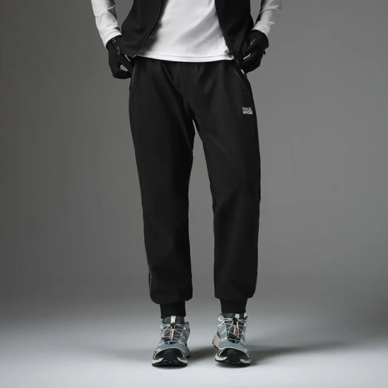 ROCKBROS Winter Sports Fleece Pants – Windproof & Soft for 32~41℉ - Image 5
