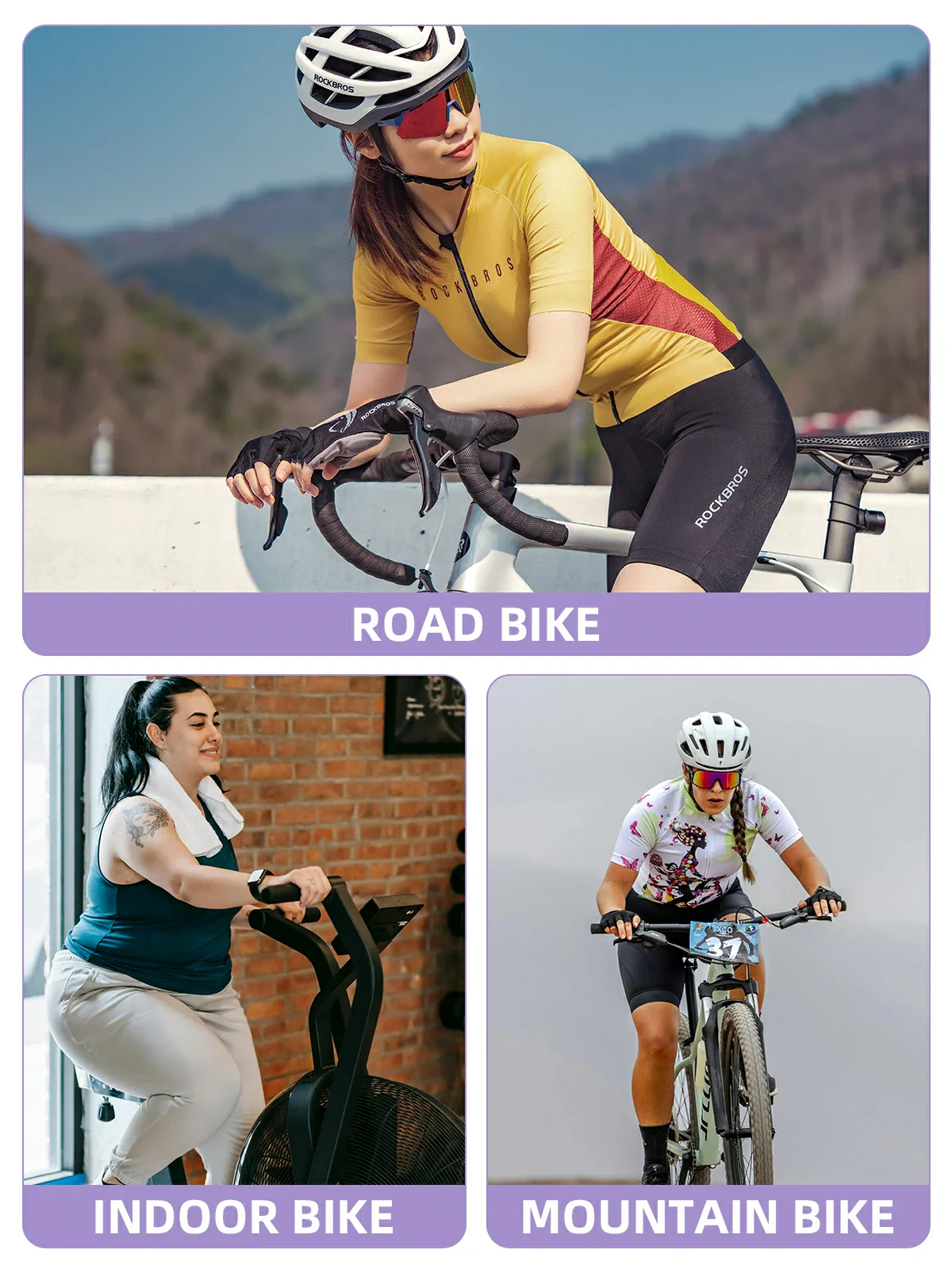 ROCKBROS Women's 4D Padded Cycling Underwear - Image 10