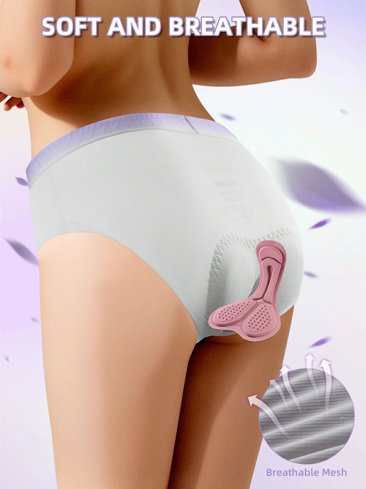 ROCKBROS Women's 4D Padded Cycling Underwear - Image 4