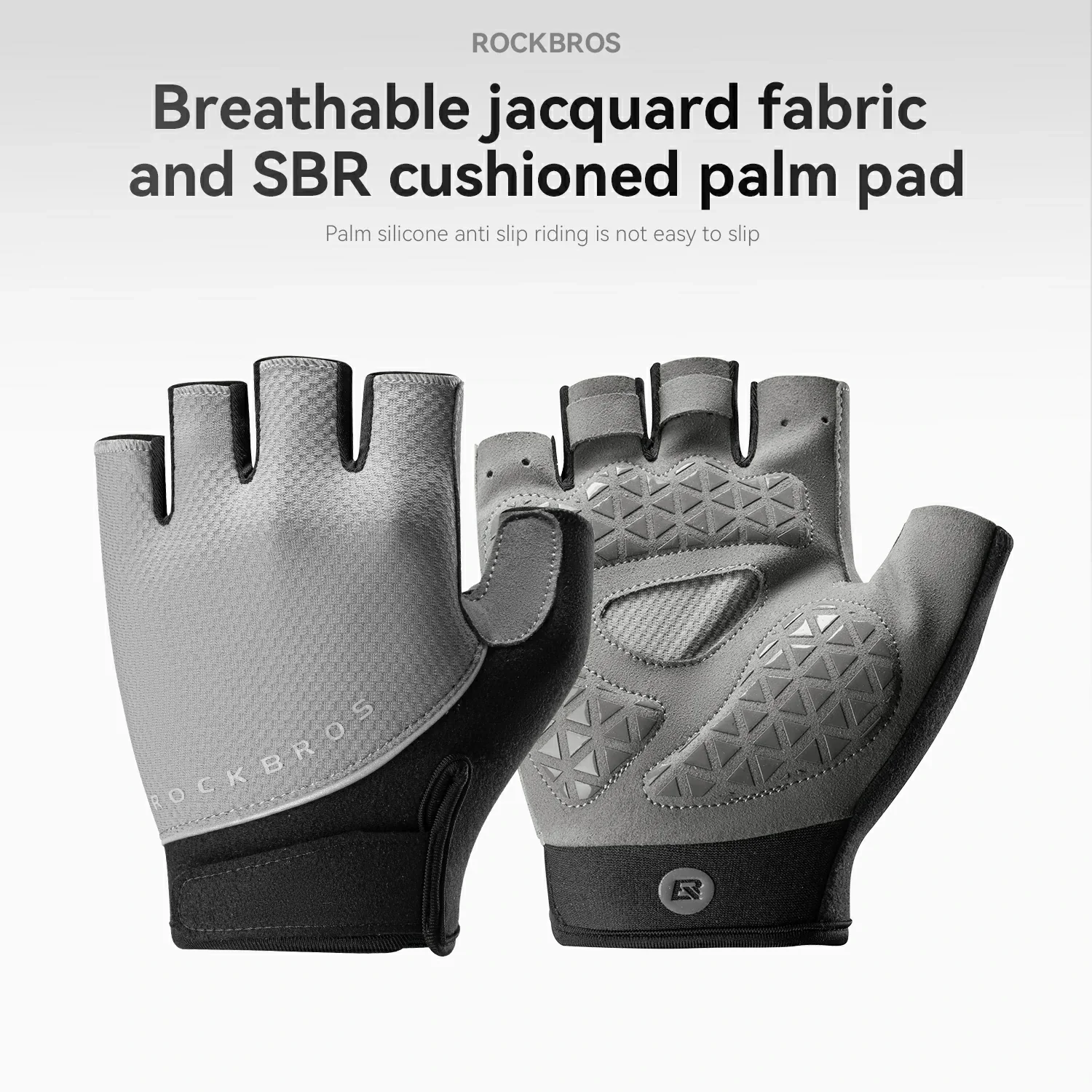 S424 Half Finger Bike Gloves Breathable - Image 3