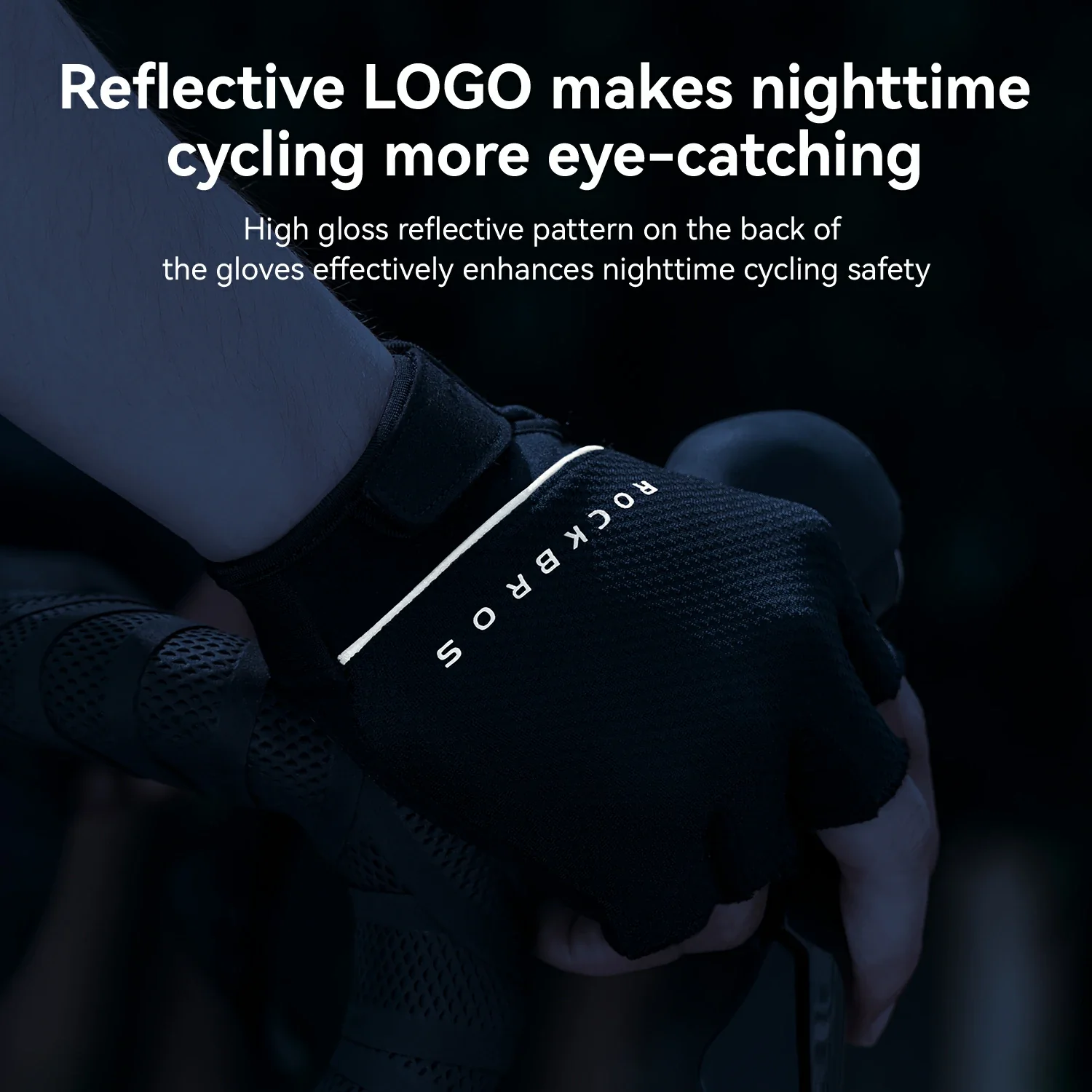 S424 Half Finger Bike Gloves Breathable - Image 7