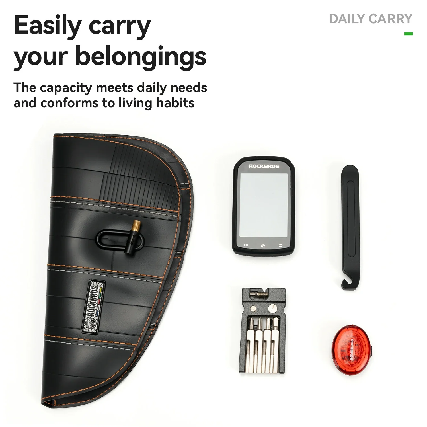 Sustainable Eco-Friendly Bike Bags Set ROAD TO SKY - Image 3