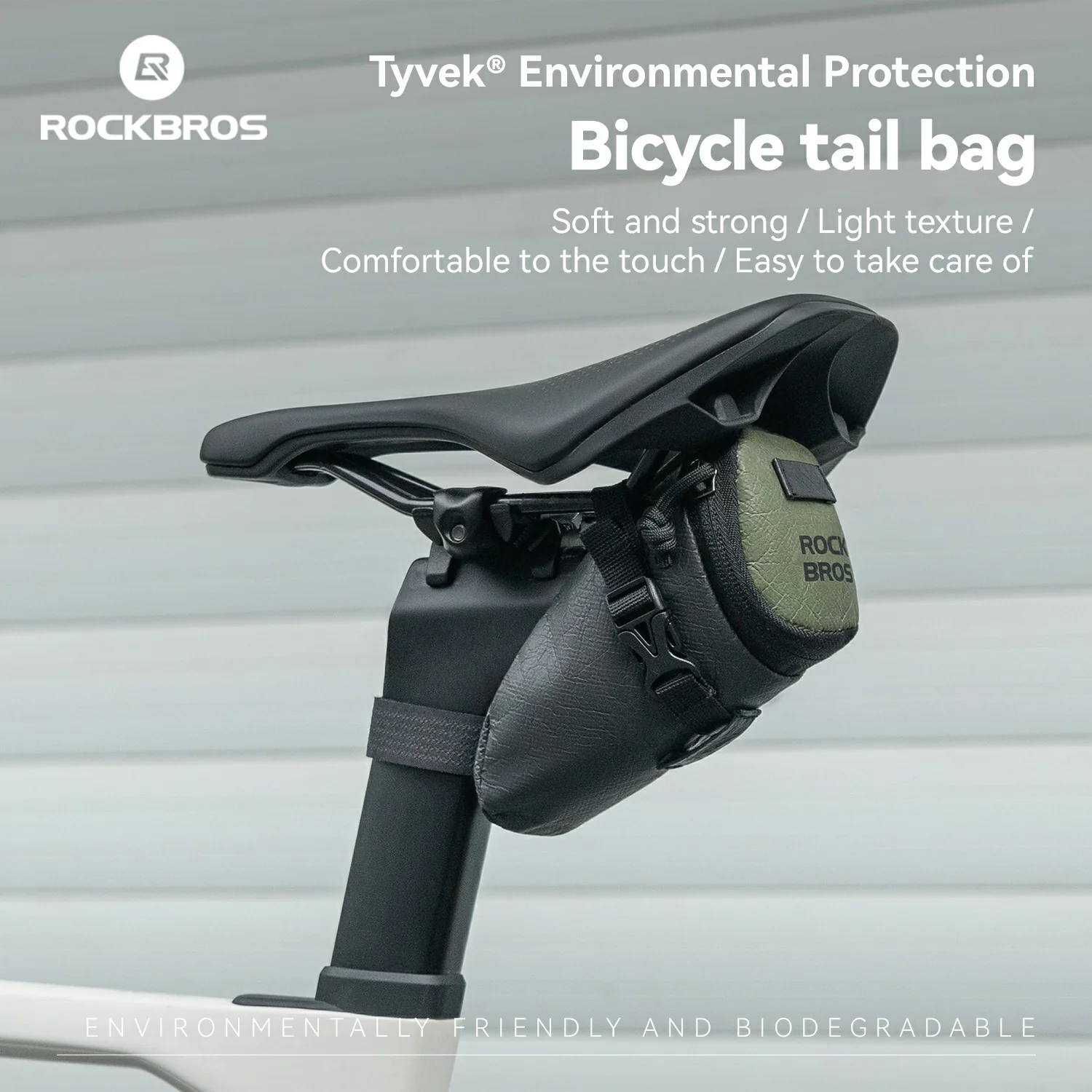 Sustainable Eco-Friendly Bike Rear Saddle Bag 0.2L - Image 3