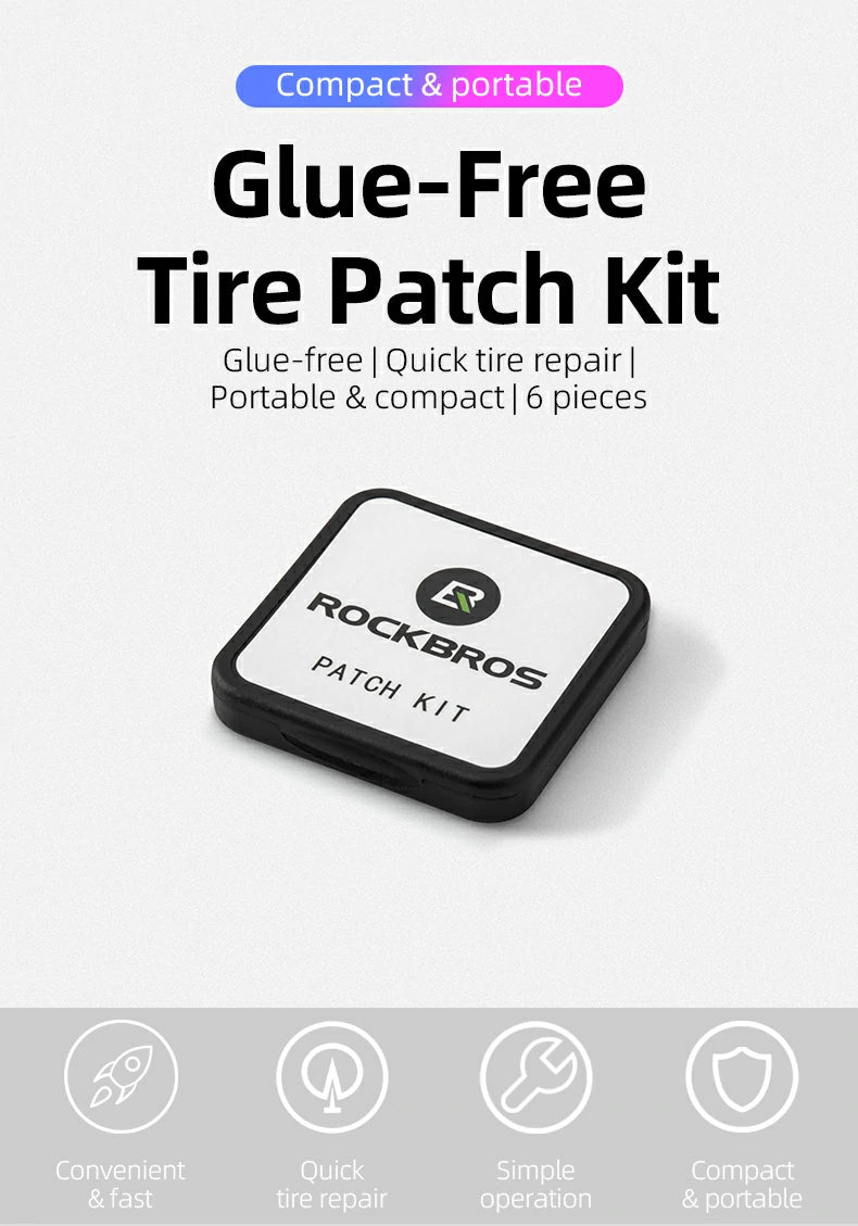 Ultra-Mini Tire Patch Kit – Super Lightweight Ultra-Slim Pocket-Friendly - Image 5