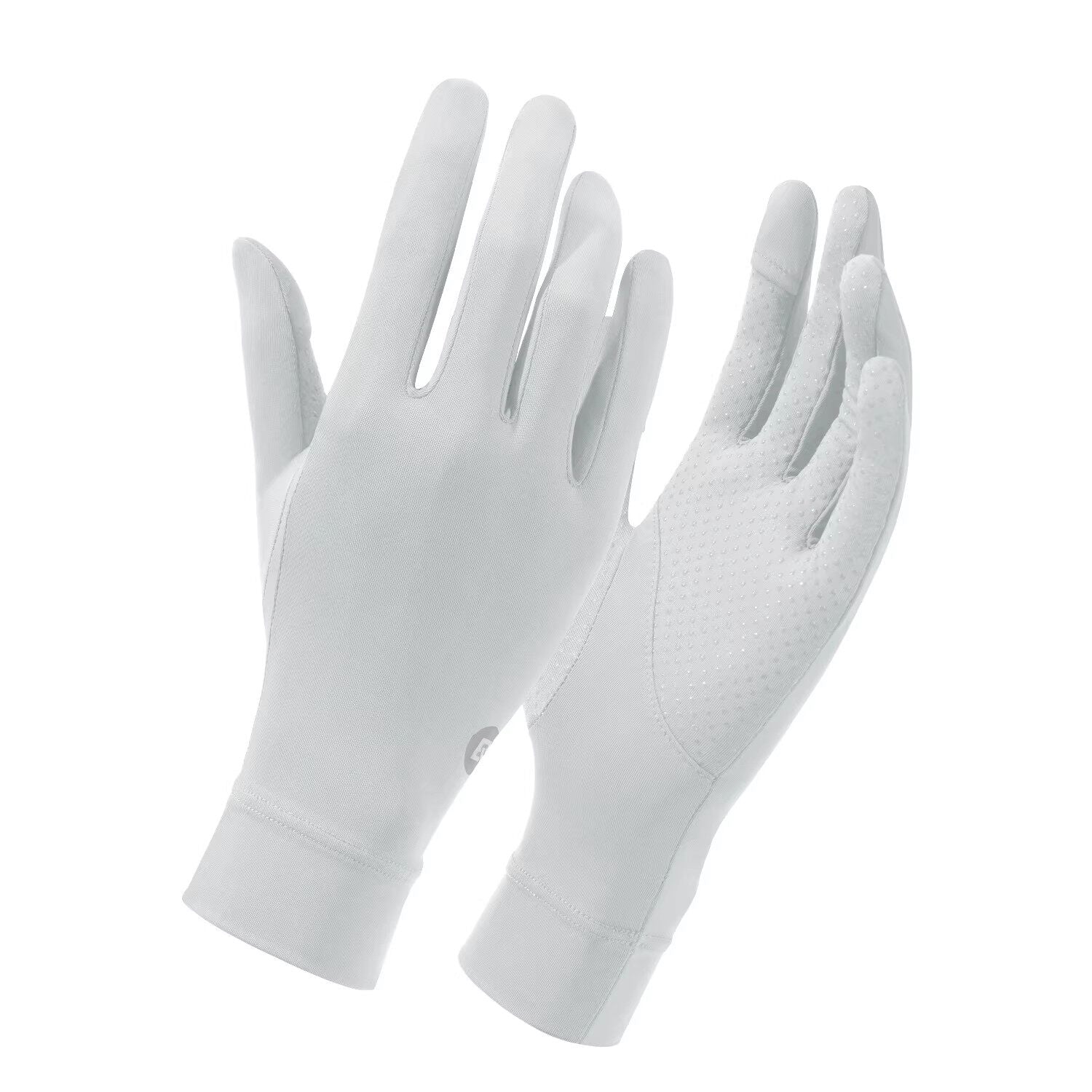 Women’s Sunscreen Gloves Anti-Skid Ice Silk Gloves - Image 3